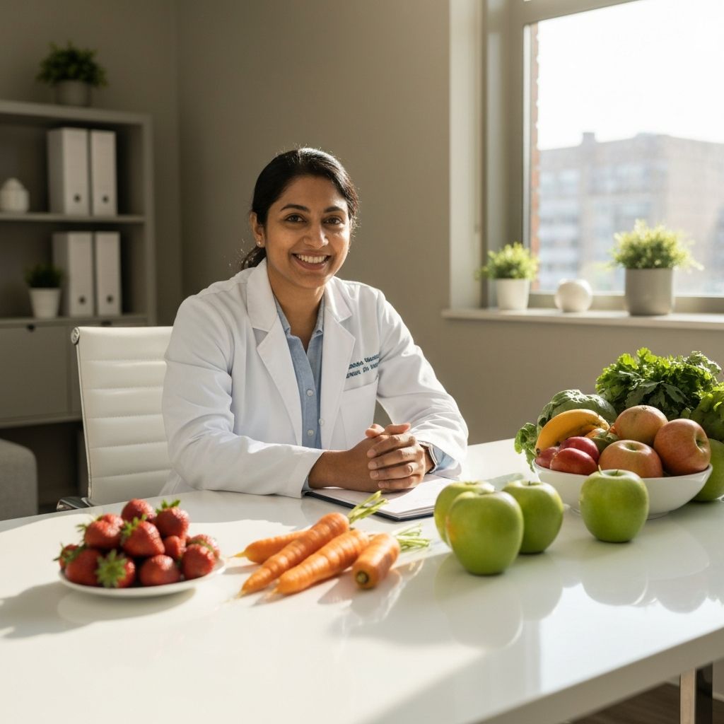 Healthy nutrition consultation